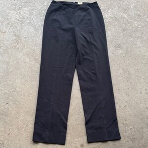 Caslon Stretch Pants Black Career Casual Size 4